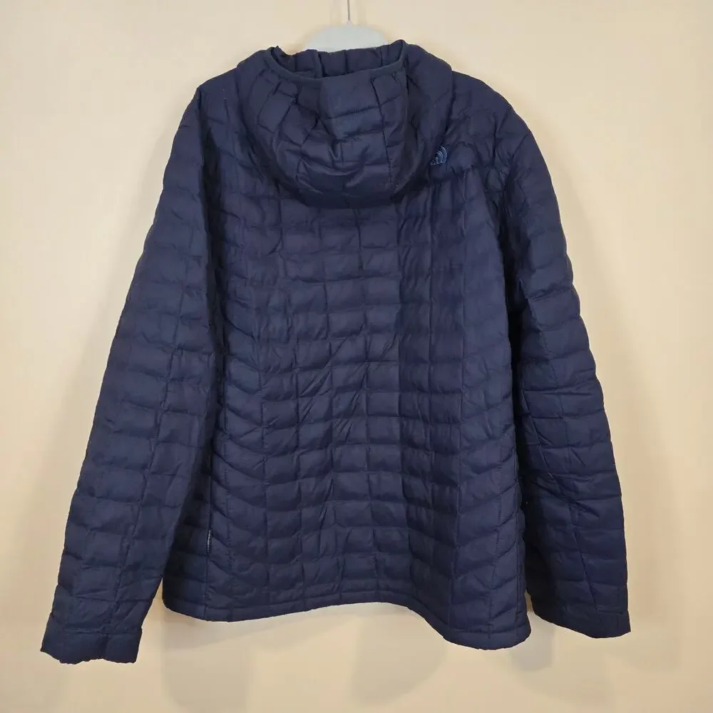 Men's The North Face Navy Blue Lightweight Quilted Coat | Size XL